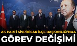 AK Parti Sivrihisar İlçe Başkanlığı'nda Görev Değişimi