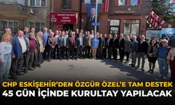 CHP Eskişehir’den Özgür Özel’e Tam Destek: “45 Gün İçinde Kurultay Yapılacak"