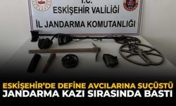 Eskişehir'de Define Avcılarına Suçüstü: Jandarma Kazı Sırasında Bastı