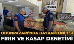 Odunpazarı’nda Bayram Öncesi Fırın ve Kasap Denetimi