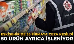Eskişehir’de 35 Firmaya Ceza Kesildi: 50 Ürün Ayrıca İnceleniyor