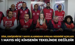 DİSK, Eskişehir’de 1 Mayıs Alanından Ayrılma Nedenini Açıkladı: “1 Mayıs Hiç Kimsenin Tekelinde Değildir”