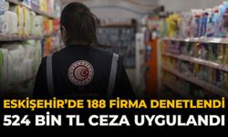 Eskişehir’de 188 Firma Denetlendi: 524 Bin TL Ceza Uygulandı