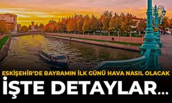 Eskişehir'de Bayramın İlk Günü Hava Nasıl Olacak? İşte Detaylar...