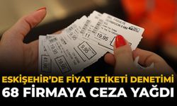 Eskişehir’de Fiyat Etiketi Denetimi: 68 Firmaya Ceza Yağdı