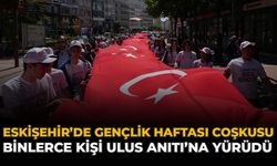 Eskişehir’de Gençlik Haftası Coşkusu: Binlerce Kişi Ulus Anıtı’na Yürüdü