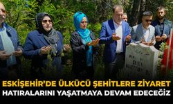 Eskişehir’de Ülkücü Şehitlere Ziyaret: “Hatıralarını Yaşatmaya Devam Edeceğiz”