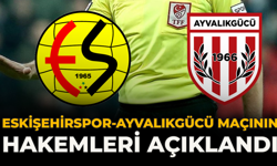 Eskişehirspor-Ayvalıkgücü Maçının Hakemleri Açıklandı