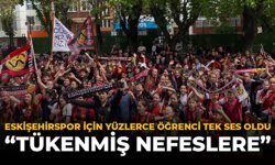 Eskişehirspor İçin Yüzlerce Öğrenci Tek Ses Oldu: “Tükenmiş Nefeslere”