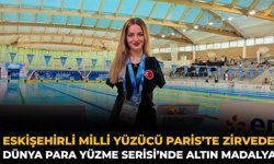 Eskişehirli Yüzücü Paris’te Zirvede: Dünya Para Yüzme Serisi’nde Altın Madalya