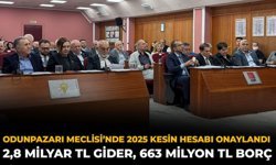 Odunpazarı Meclisi’nde 2025 Kesin Hesabı Onaylandı: 2,8 Milyar TL Gider, 663 Milyon TL Borç
