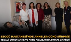 ESOGÜ Hastanesi’nde Anneler Günü Sürprizi: Tedavi Gören Anne Ve Anne Adaylarına Moral Ziyareti