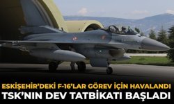 Eskişehir’deki F-16’lar Görev İçin Havalandı: TSK’nın Dev Tatbikatı Başladı