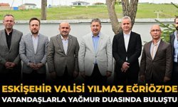 Eskişehir Valisi Yılmaz Eğriöz’de Vatandaşlarla Yağmur Duasında Buluştu