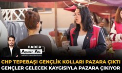 CHP Tepebaşı Gençlik Kolları Pazara Çıktı: Gençler Gelecek Kaygısıyla Pazara Çıkıyor