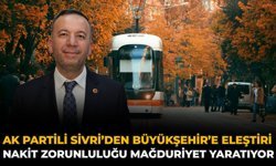 AK Partili Sivri’den Büyükşehir’e Eleştiri: Nakit Zorunluluğu Mağduriyet Yaratıyor