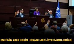 ESKİ’nin 2025 Kesin Hesabı Mecliste Kabul Edildi