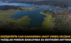 Eskişehir’in Can Damarında Umut Veren Gelişme: Yağışlar Porsuk Barajı’nda Su Seviyesini Arttırdı