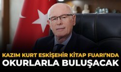Kazım Kurt Eskişehir Kitap Fuarı’nda Okurlarla Buluşacak