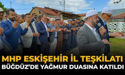 MHP Eskişehir İl Teşkilatı Büğdüz’de Yağmur Duasına Katıldı