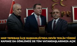 MHP Tepebaşı İlçe Başkanlığı’nda Devir Teslim Töreni: “Kapımız Da Gönlümüz De Tüm Vatandaşlarımıza Açık”