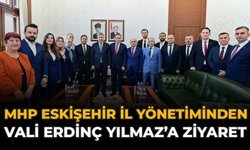 MHP Eskişehir İl Yönetiminden Vali Erdinç Yılmaz’a Ziyaret