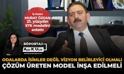 Odalarda İsimler Değil Vizyon Belirleyici Olmalı, Çözüm Üreten Model İnşa Edilmeli
