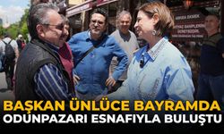 Başkan Ünlüce Bayramda Odunpazarı Esnafıyla Buluştu