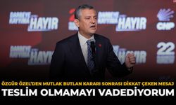 Özgür Özel’den Mutlak Butlan Kararı Sonrası Dikkat Çeken Mesaj: “Teslim Olmamayı Vadediyorum”