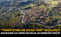 "Türkiye'nin En Sıcak Yeri" Seçilmişti: Bayramın İlk Günü Sıcaklık 46 Dereceyi Geçti