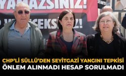 CHP’li Süllü’den Seyitgazi Yangını Tepkisi: “Önlem Alınmadı Hesap Sorulmadı”