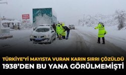 Türkiye'yi Mayıs Ayında Vuran Karın Sırrı: 1938'den Bu Yana Böyle Soğuk Görülmemişti
