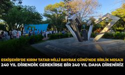 Eskişehir'de Kırım Tatar Milli Bayrak Günü'nde Birlik Mesajı: "240 Yıl Direndik, Gerekirse Bir 240 Yıl Daha Direniriz"