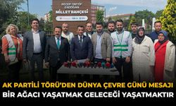 AK Partili Törü'den Dünya Çevre Günü Mesajı: “Bir Ağacı Yaşatmak Geleceği Yaşatmaktır”