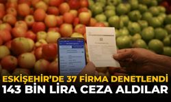 Eskişehir'de 37 Firma Denetlendi: 143 Bin Lira Ceza Aldılar