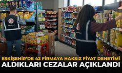 Eskişehir'de 42 Firmaya Haksız Fiyat Denetimi: Aldıkları Cezalar Açıklandı