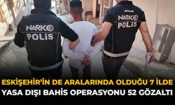Eskişehir’in de Aralarında Olduğu 7 İlde Yasa Dışı Bahis Operasyonu: 52 Gözaltı