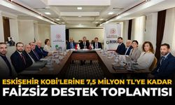 Eskişehir KOBİ'lerine 7,5 Milyon TL'ye Kadar Faizsiz Destek Toplantısı