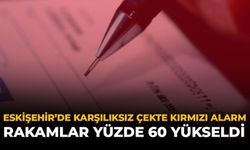 Eskişehir'de Karşılıksız Çekte Kırmızı Alarm: Rakamlar Yüzde 60 Yükseldi