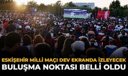 Eskişehir Milli Maçı Dev Ekranda İzleyecek: Buluşma Noktası Belli Oldu