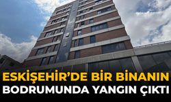 Eskişehir'de Bir Binanın Bodrumunda Yangın Çıktı
