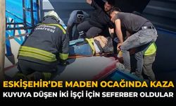 Eskişehir'de Maden Ocağında Kaza: Kuyuya Düşen İki İşçi İçin Seferber Oldular