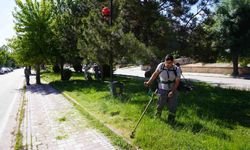Eskişehir'de Park ve Yeşil Alanlarda Bakım Çalışmaları Sürüyor