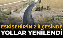 Eskişehir'in 2 İlçesinde Yollar Yenilendi