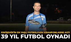 Eskişehir’in En Yaşlı Futbolcusu Kramponlarını Astı: 39 Yıl Futbol Oynadı