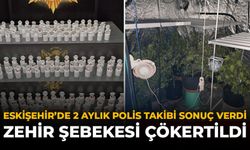 Eskişehir’de 2 Aylık Polis Takibi Sonuç Verdi: Zehir Şebekesi Çökertildi