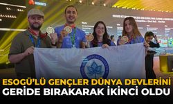 ESOGÜ’lü Gençler Dünya Devlerini Geride Bırakarak İkinci Oldu