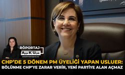 CHP’de 5 Dönem PM Üyeliği Yapan Usluer: "Bölünme CHP'ye Zarar Verir, Yeni Partiye Alan Açmaz"