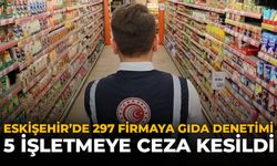Eskişehir'de 297 Firmaya Gıda Denetimi: 5 İşletmeye Ceza Kesildi