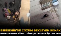 Eskişehir’de Çözüm Bekleyen Sokak: Merdivenlerden Bisikletle İnen Çocuklar Endişe Yaratıyor